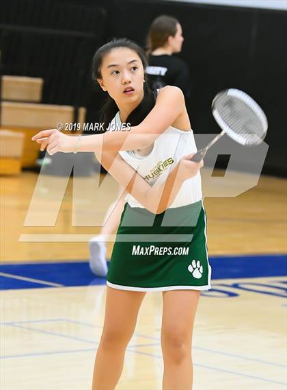 Thumbnail 2 in AIA D1/D2 Badminton Team Championships photogallery.