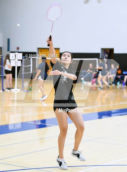 Thumbnail 2 in AIA D1/D2 Badminton Team Championships photogallery.
