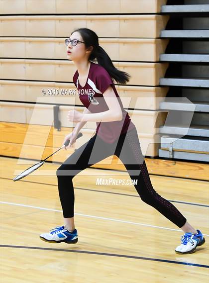 Thumbnail 3 in AIA D1/D2 Badminton Team Championships photogallery.