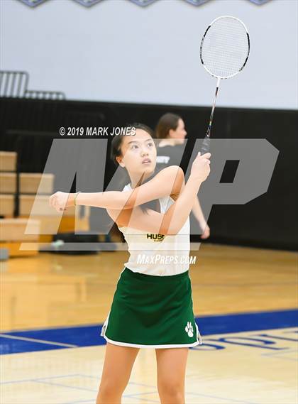 Thumbnail 3 in AIA D1/D2 Badminton Team Championships photogallery.