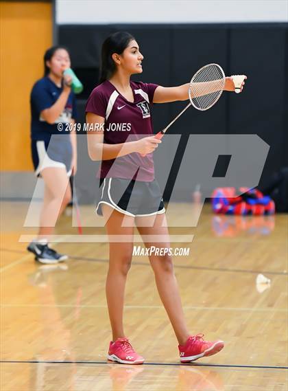 Thumbnail 3 in AIA D1/D2 Badminton Team Championships photogallery.