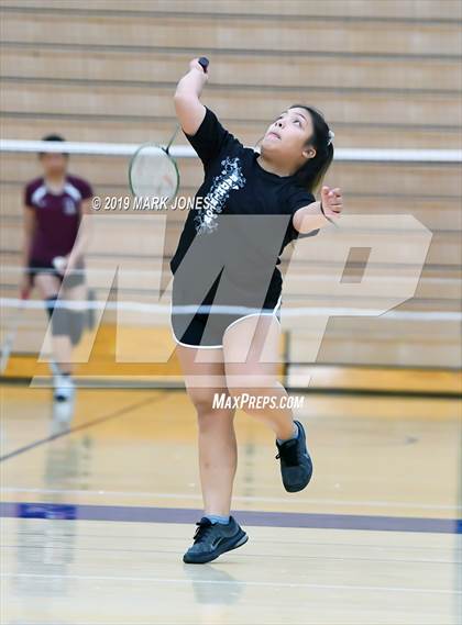 Thumbnail 2 in AIA D1/D2 Badminton Team Championships photogallery.