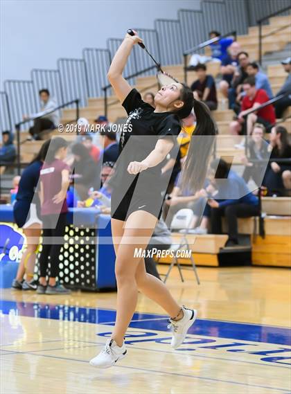 Thumbnail 2 in AIA D1/D2 Badminton Team Championships photogallery.