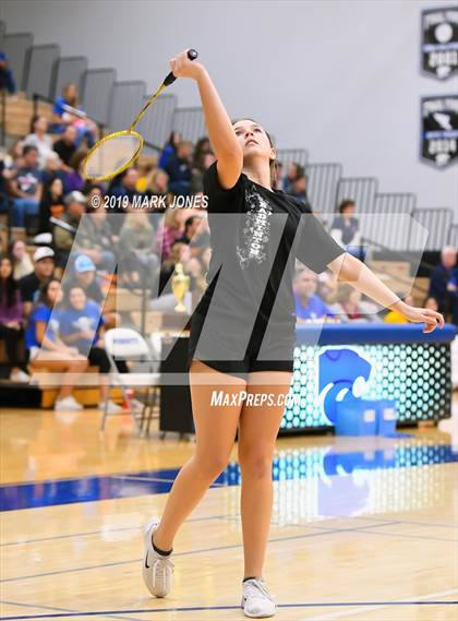 Thumbnail 3 in AIA D1/D2 Badminton Team Championships photogallery.
