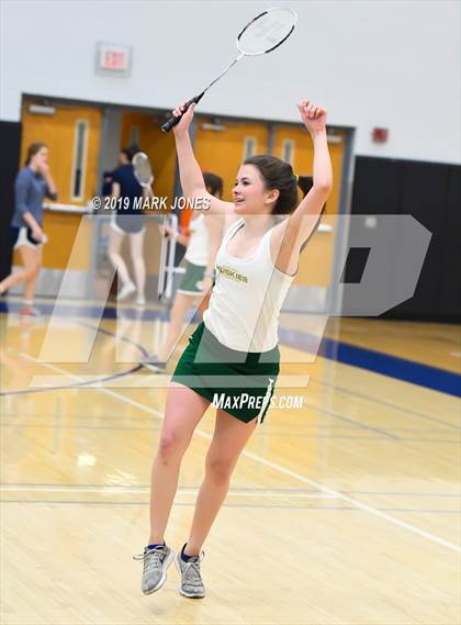Thumbnail 2 in AIA D1/D2 Badminton Team Championships photogallery.