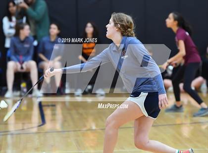 Thumbnail 3 in AIA D1/D2 Badminton Team Championships photogallery.