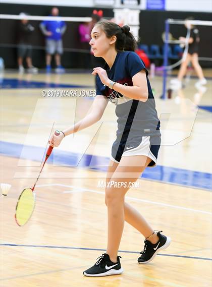 Thumbnail 3 in AIA D1/D2 Badminton Team Championships photogallery.