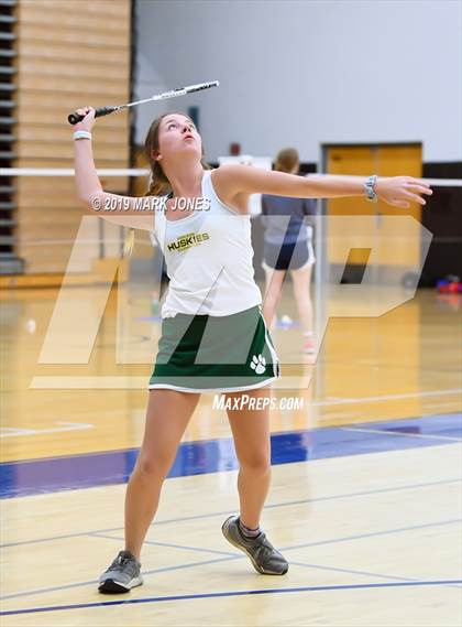 Thumbnail 1 in AIA D1/D2 Badminton Team Championships photogallery.