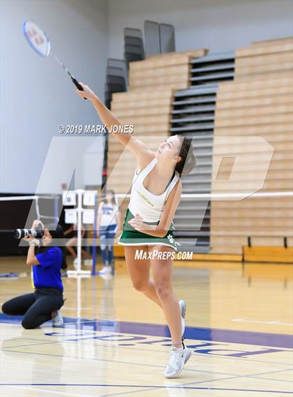 Thumbnail 2 in AIA D1/D2 Badminton Team Championships photogallery.