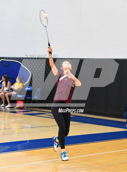 Thumbnail 2 in AIA D1/D2 Badminton Team Championships photogallery.
