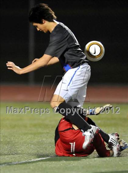 Thumbnail 2 in Crossroads vs. McFarland (CIF SoCal Regional D3 Final) photogallery.