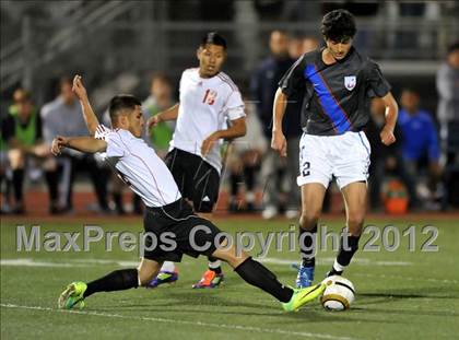 Thumbnail 2 in Crossroads vs. McFarland (CIF SoCal Regional D3 Final) photogallery.