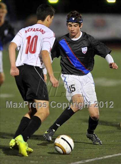 Thumbnail 3 in Crossroads vs. McFarland (CIF SoCal Regional D3 Final) photogallery.