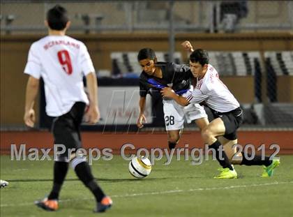 Thumbnail 2 in Crossroads vs. McFarland (CIF SoCal Regional D3 Final) photogallery.