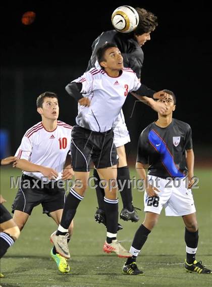 Thumbnail 2 in Crossroads vs. McFarland (CIF SoCal Regional D3 Final) photogallery.