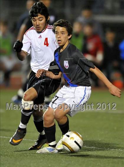 Thumbnail 3 in Crossroads vs. McFarland (CIF SoCal Regional D3 Final) photogallery.