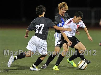 Thumbnail 2 in Crossroads vs. McFarland (CIF SoCal Regional D3 Final) photogallery.