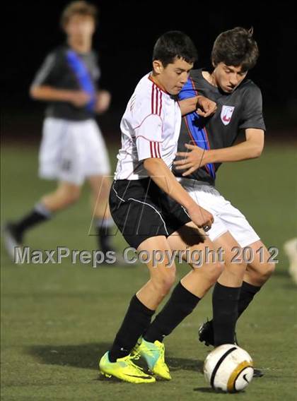 Thumbnail 2 in Crossroads vs. McFarland (CIF SoCal Regional D3 Final) photogallery.