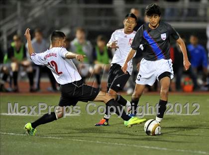 Thumbnail 1 in Crossroads vs. McFarland (CIF SoCal Regional D3 Final) photogallery.