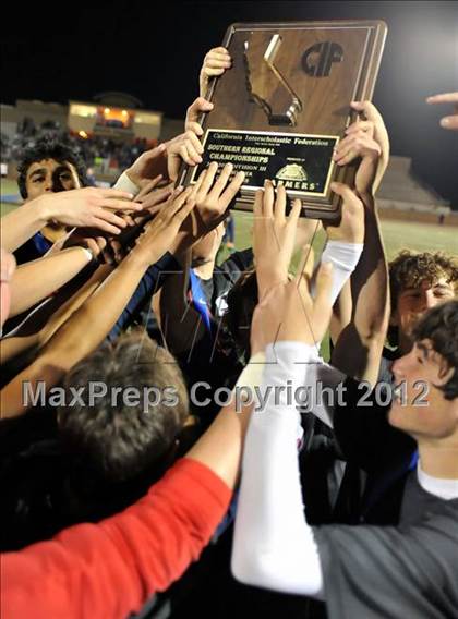 Thumbnail 3 in Crossroads vs. McFarland (CIF SoCal Regional D3 Final) photogallery.