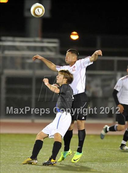 Thumbnail 1 in Crossroads vs. McFarland (CIF SoCal Regional D3 Final) photogallery.