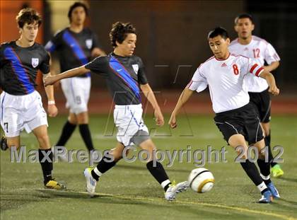 Thumbnail 1 in Crossroads vs. McFarland (CIF SoCal Regional D3 Final) photogallery.