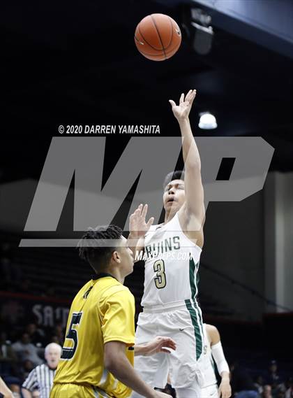 Thumbnail 2 in Damien vs. St. Patrick-St. Vincent (MaxPreps MLK Classic) photogallery.