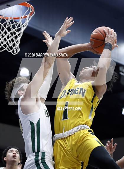 Thumbnail 2 in Damien vs. St. Patrick-St. Vincent (MaxPreps MLK Classic) photogallery.