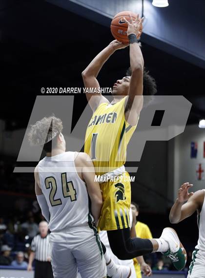 Thumbnail 3 in Damien vs. St. Patrick-St. Vincent (MaxPreps MLK Classic) photogallery.
