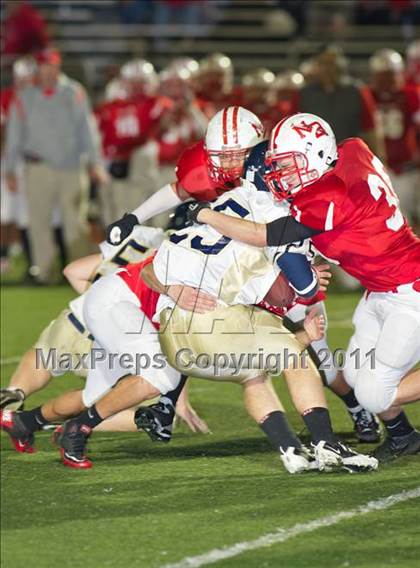 Thumbnail 3 in New Bedford vs. Needham (MIAA Division 1 East Semifinal) photogallery.