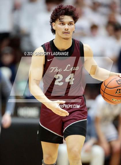 Thumbnail 2 in Keller vs Lewisville (UIL 6A Basketball Regional Semifinals) photogallery.