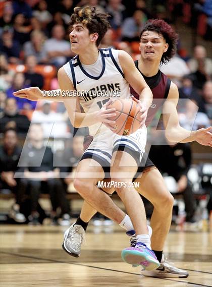 Thumbnail 2 in Keller vs Lewisville (UIL 6A Basketball Regional Semifinals) photogallery.
