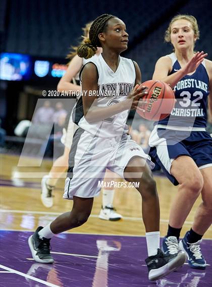 Thumbnail 3 in Valley Christian vs. Forest Lake Christian (CIF SJS D6 Final) photogallery.