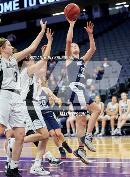 Thumbnail 2 in Valley Christian vs. Forest Lake Christian (CIF SJS D6 Final) photogallery.