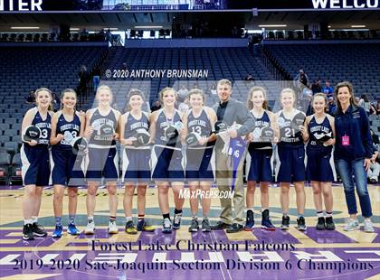 Thumbnail 2 in Valley Christian vs. Forest Lake Christian (CIF SJS D6 Final) photogallery.