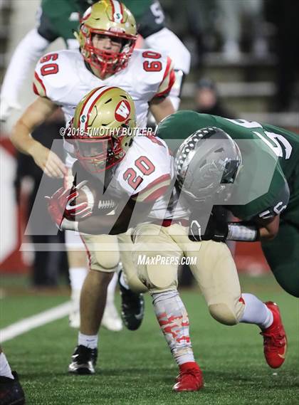 Thumbnail 1 in Westhampton Beach vs. Half Hollow Hills West (Section 11 D3 Suffolk Final) photogallery.