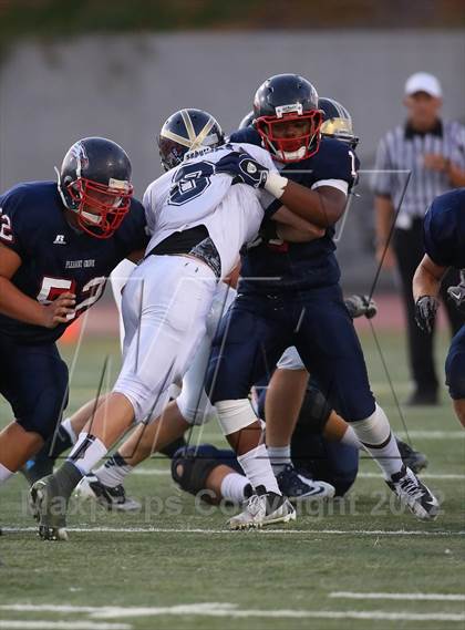 Thumbnail 2 in Pleasant Grove vs. Nevada Union photogallery.
