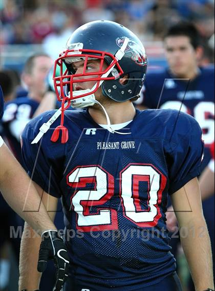 Thumbnail 2 in Pleasant Grove vs. Nevada Union photogallery.