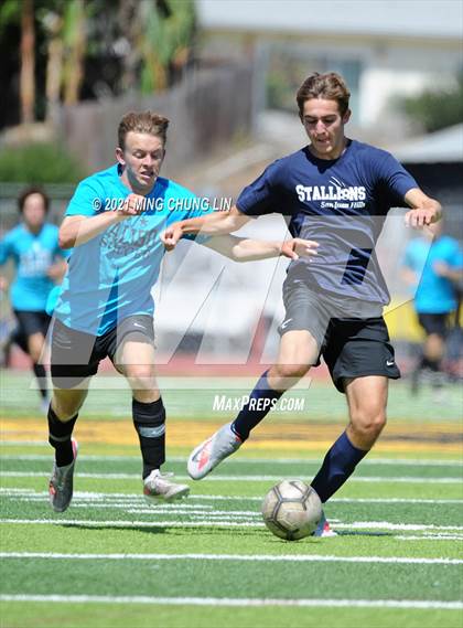 Thumbnail 1 in Aliso Niguel vs. San Juan Hills (Summer League) photogallery.