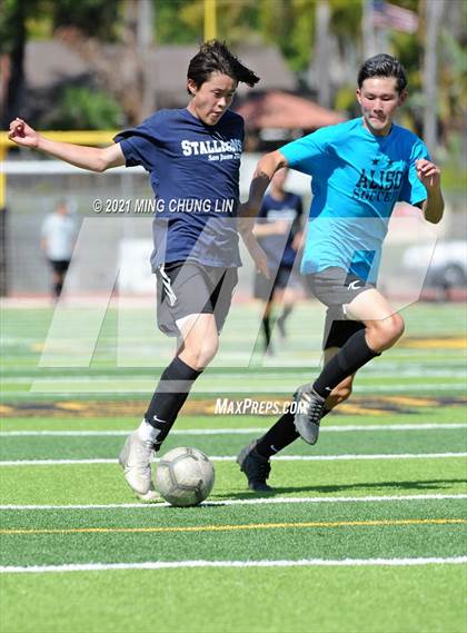 Thumbnail 1 in Aliso Niguel vs. San Juan Hills (Summer League) photogallery.