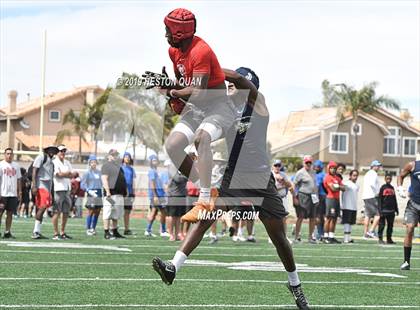 Thumbnail 3 in St. John Bosco vs. Mater Dei (Battle at the Beach 7x7) photogallery.