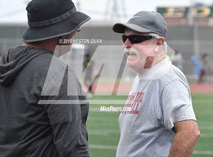 Thumbnail 3 in St. John Bosco vs. Mater Dei (Battle at the Beach 7x7) photogallery.