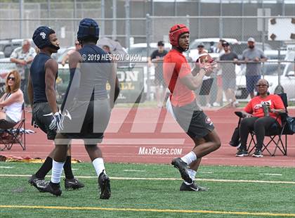 Thumbnail 3 in St. John Bosco vs. Mater Dei (Battle at the Beach 7x7) photogallery.