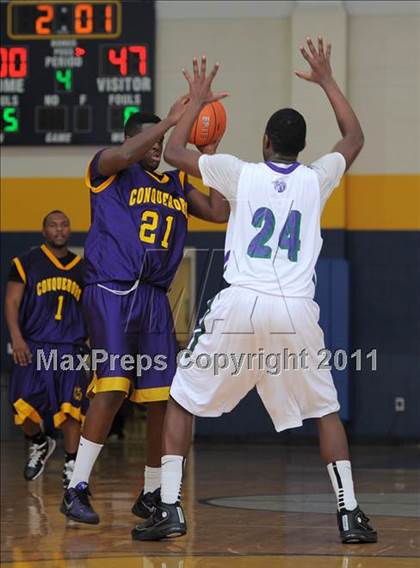 Thumbnail 3 in Christian Faith Center Academy vs Body of Christ Christian Academy (MLK Basketball Classic) photogallery.