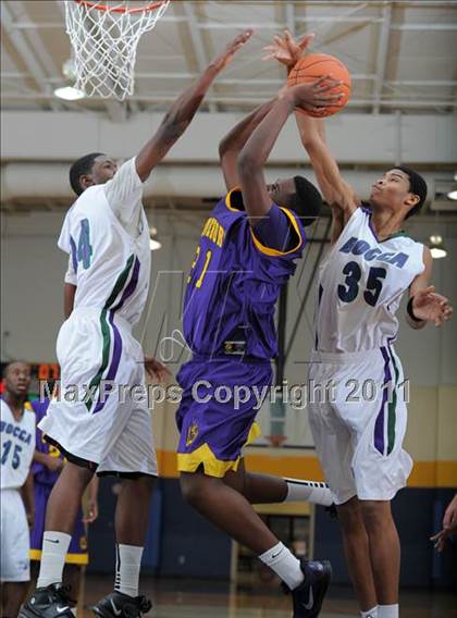 Thumbnail 1 in Christian Faith Center Academy vs Body of Christ Christian Academy (MLK Basketball Classic) photogallery.