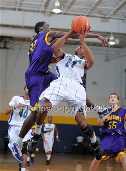 Thumbnail 2 in Christian Faith Center Academy vs Body of Christ Christian Academy (MLK Basketball Classic) photogallery.