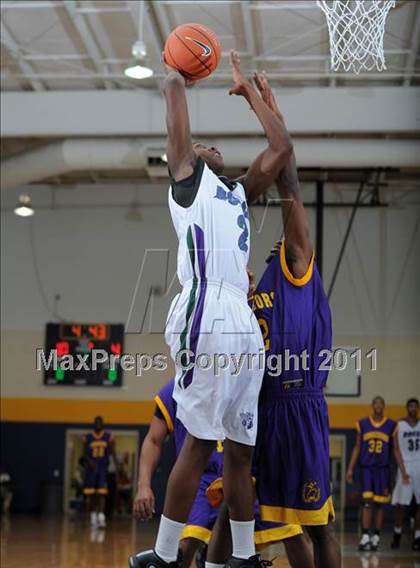 Thumbnail 1 in Christian Faith Center Academy vs Body of Christ Christian Academy (MLK Basketball Classic) photogallery.