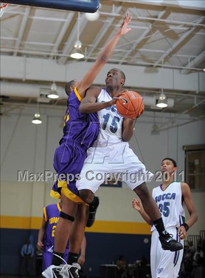 Thumbnail 1 in Christian Faith Center Academy vs Body of Christ Christian Academy (MLK Basketball Classic) photogallery.