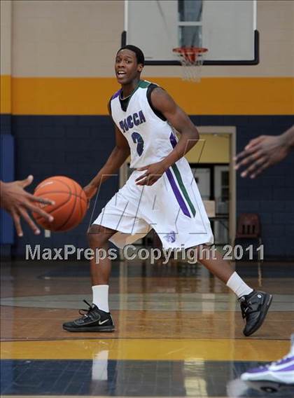Thumbnail 1 in Christian Faith Center Academy vs Body of Christ Christian Academy (MLK Basketball Classic) photogallery.