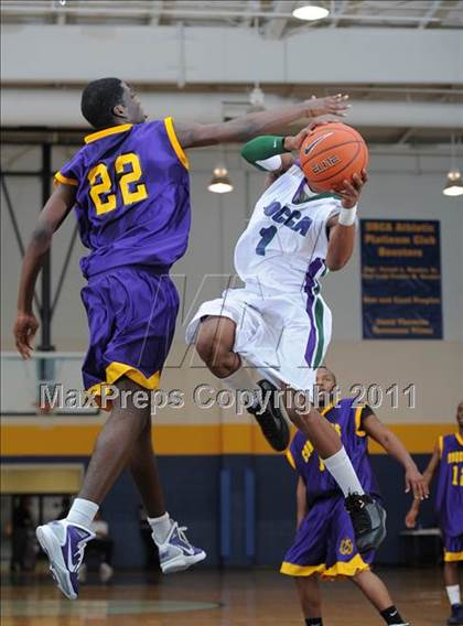 Thumbnail 3 in Christian Faith Center Academy vs Body of Christ Christian Academy (MLK Basketball Classic) photogallery.
